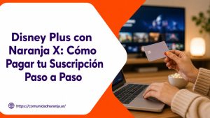 Disney Plus con Naranja X