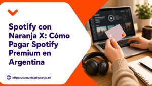 pagar spotify con naranja x