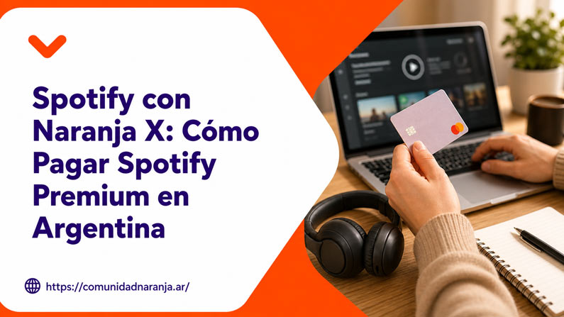 pagar spotify con naranja x